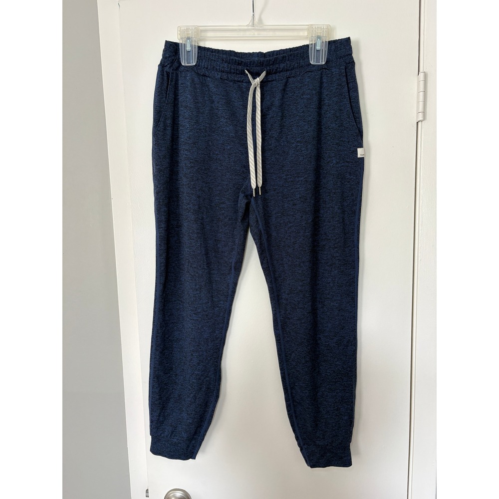 NEW Vuori Performance Jogger Medium Indigo Heather Blue Sweatpants VW303